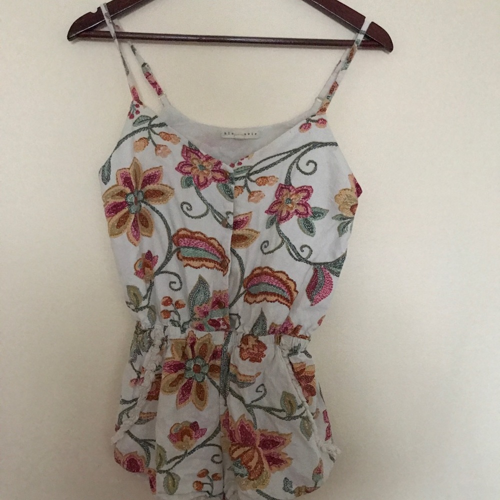 Summertime Flower Romper S